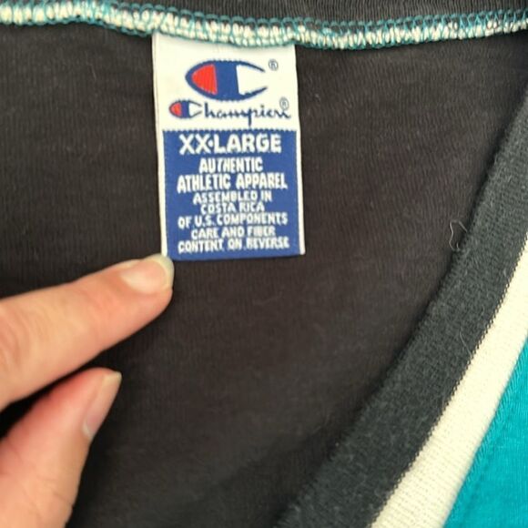 Champion Shooting Shirt Detroit Pistons Size XXL NBA Retro Vintage - Picture 5 of 8